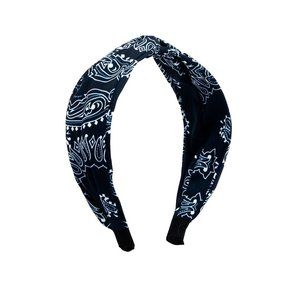DIFF EYEWEAR Blue Bandana Print Headband NEW